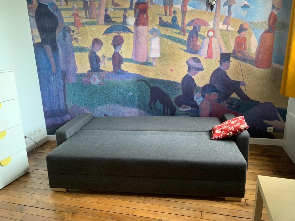Studio Perfect For 2 Adults And 1 Kid, And Up To 2 Kids - Jourdain 20E, 25Mn To Louvre Via Line M11 Париж Екстериор снимка