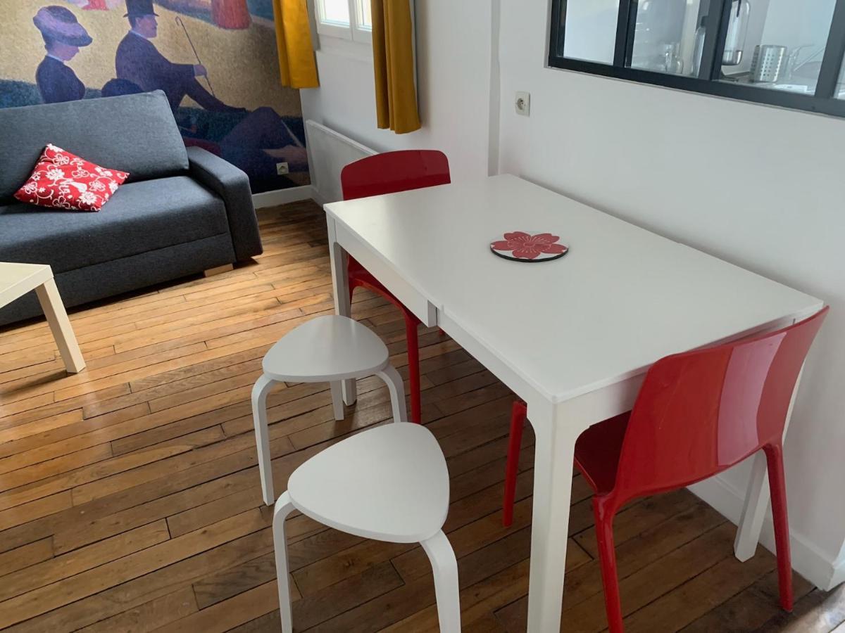 Studio Perfect For 2 Adults And 1 Kid, And Up To 2 Kids - Jourdain 20E, 25Mn To Louvre Via Line M11 Париж Екстериор снимка